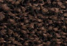 Black brown кафява изтривалка с гумен аоснова и гумен кант противохлъзгаща